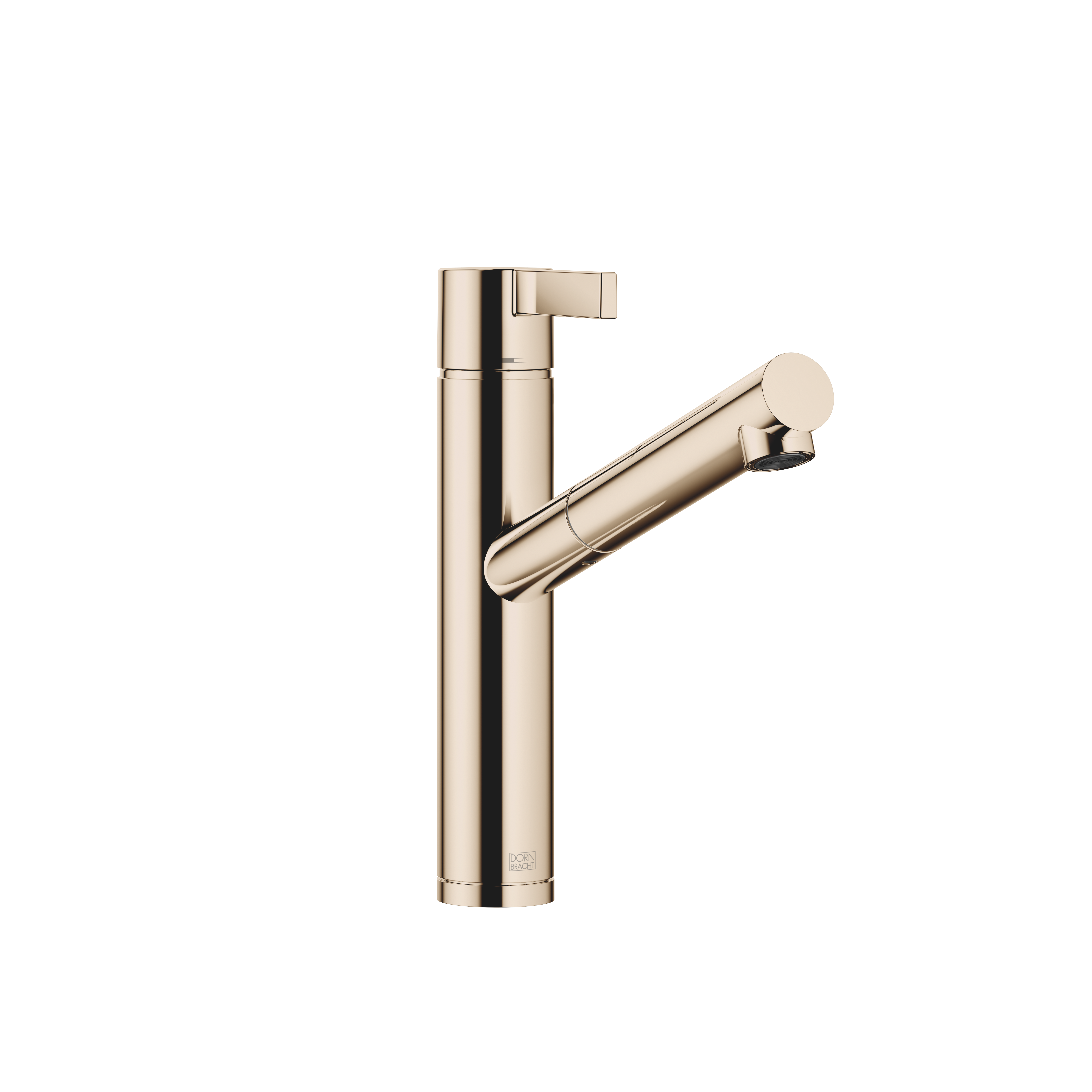 ENO Смеситель однорычажный, выдвижной - Шампанское (золото 22 карата) DornBracht 33845760-47