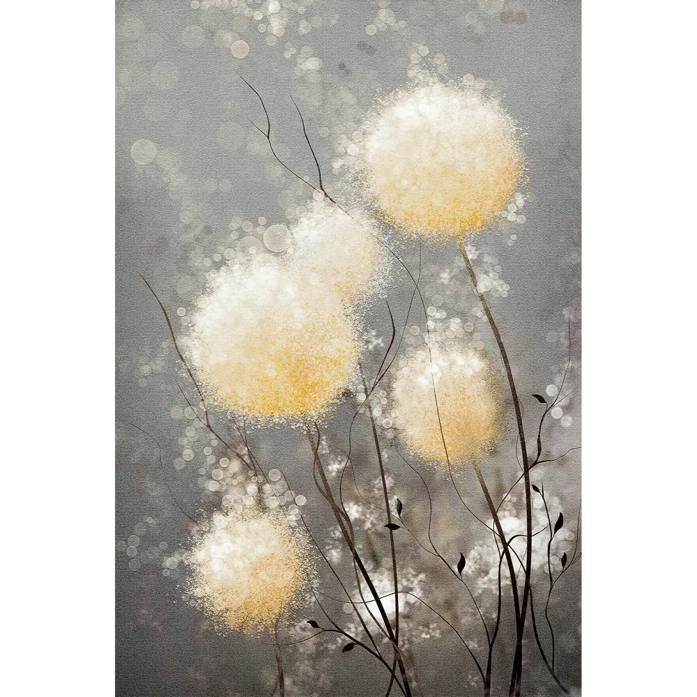 Картина на стекле Воздушные цветы 3 40x60 см 85282983 STLM-2111894 ARTABOSKO 