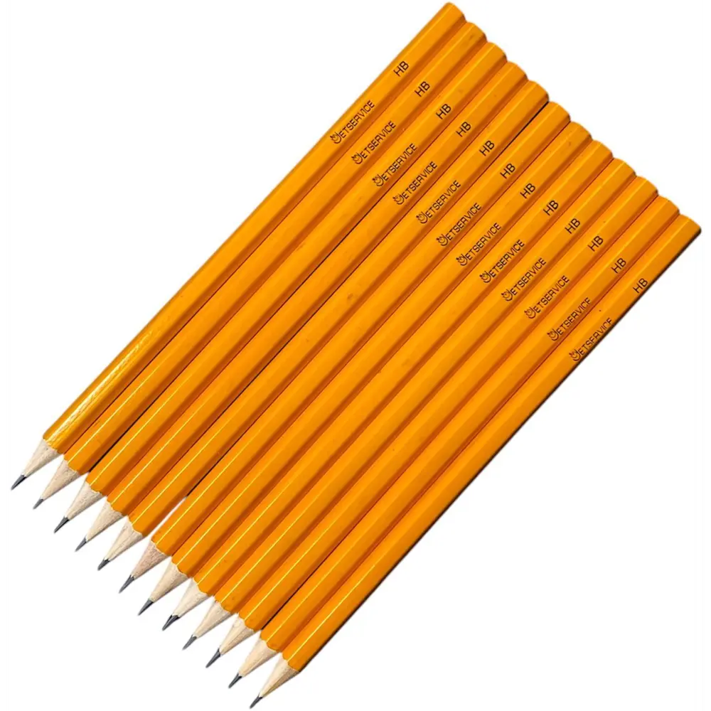 Карандаш строительный Jetservice графитовый черный, 12 шт. 89403472 STLM-1439408 - Вид №3