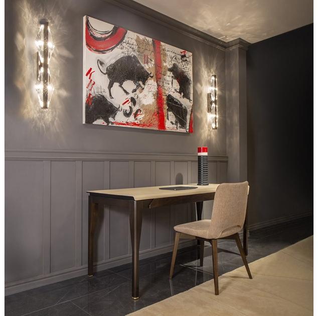 Tonino Lamborghini Casa Прямоугольный кожаный стол Armstrong sun-id-1443618 - Вид №2