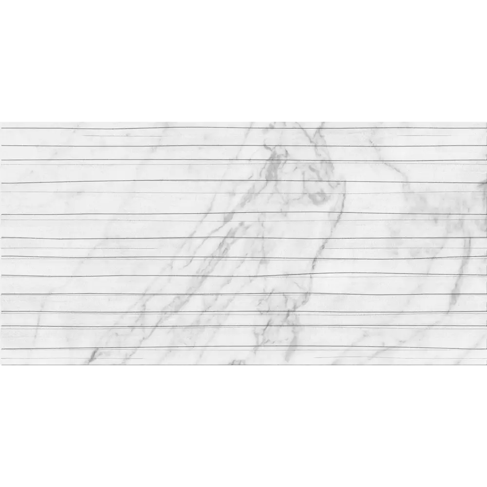 Плитка настенная Wave Marble 60x30 см 1.62 м2 цвет белый матовый BELANI STLM-2017207