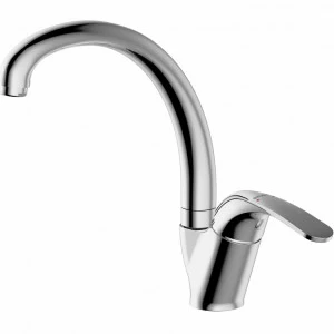 Смеситель для кухни с высоким поворотным изливом FIT F7135188CP-1-RUS bravat