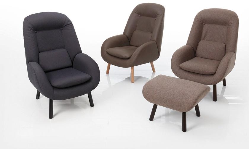 brühl Кожаное кресло с подлокотниками Valdemar sun-id-1362230 - Вид №1