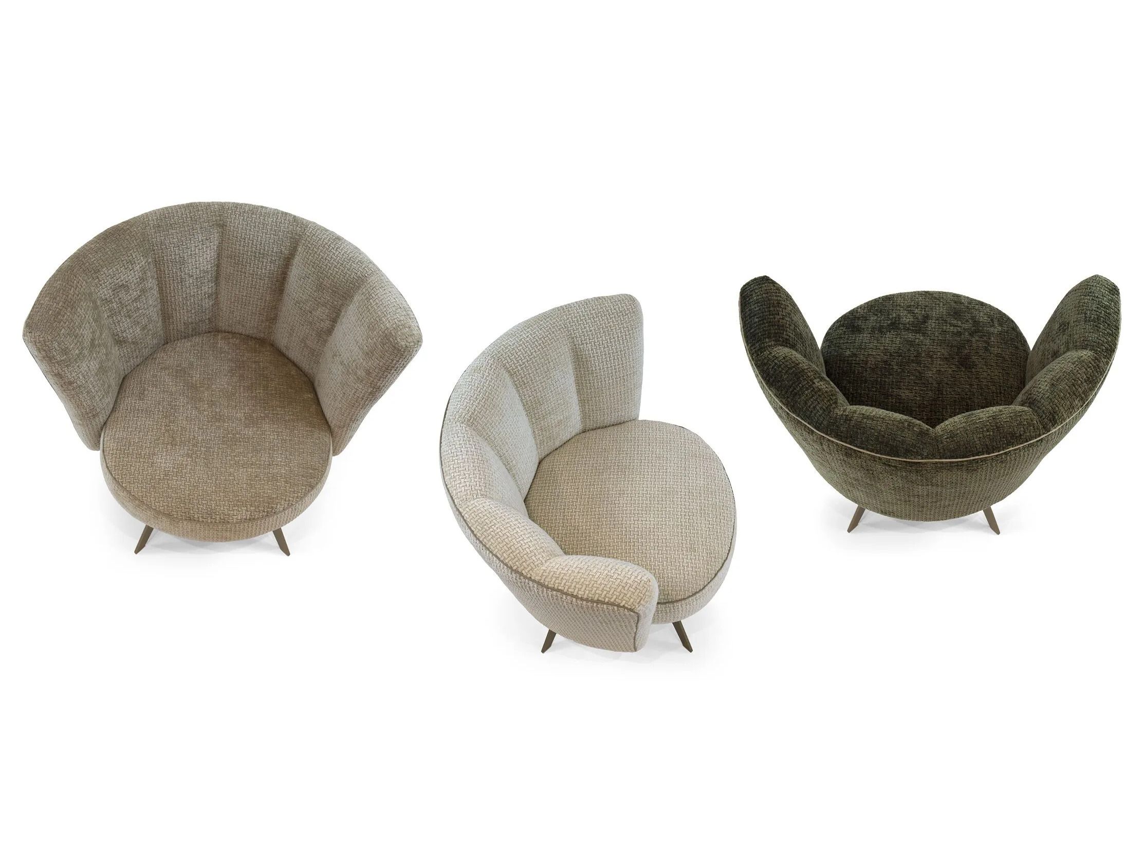 Тканевое кресло Borzalino Diva ARCH-00040914 - Вид №3