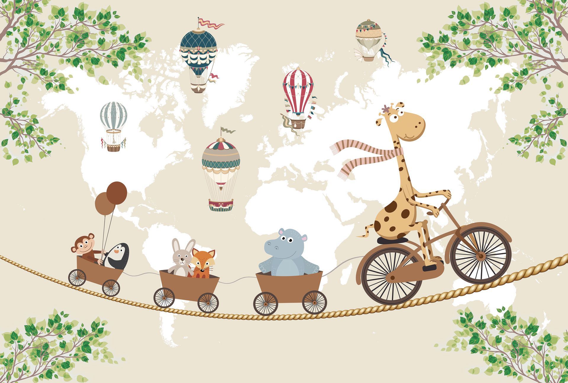 Панорамные обои для детей Rimura 2025 ARCH-00030142 - Вид №3