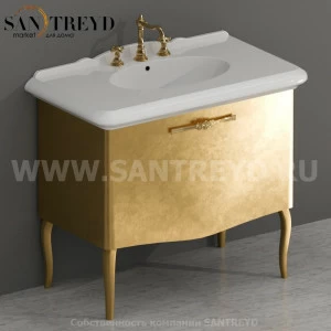 PS100FO Напольная тумба 84 см цвет Медовая патока Globo Paestum Италия