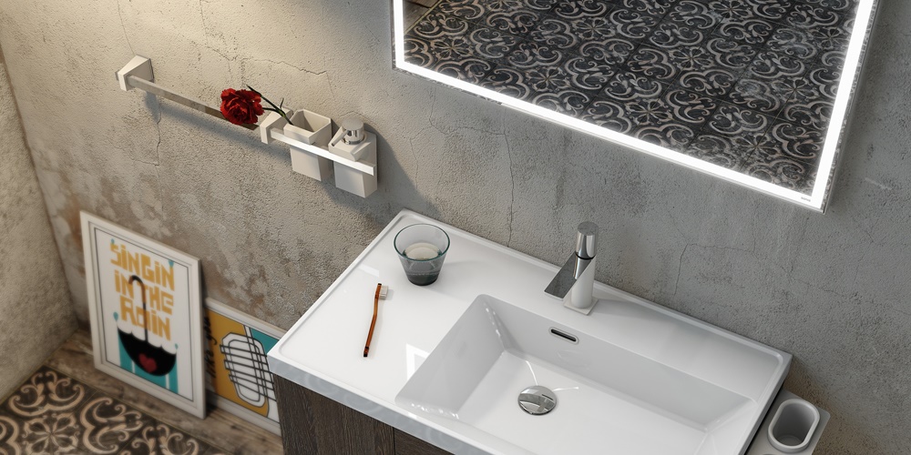 Sonia Стакан для зубных щеток настольный S0 белый 156276 - Вид №3