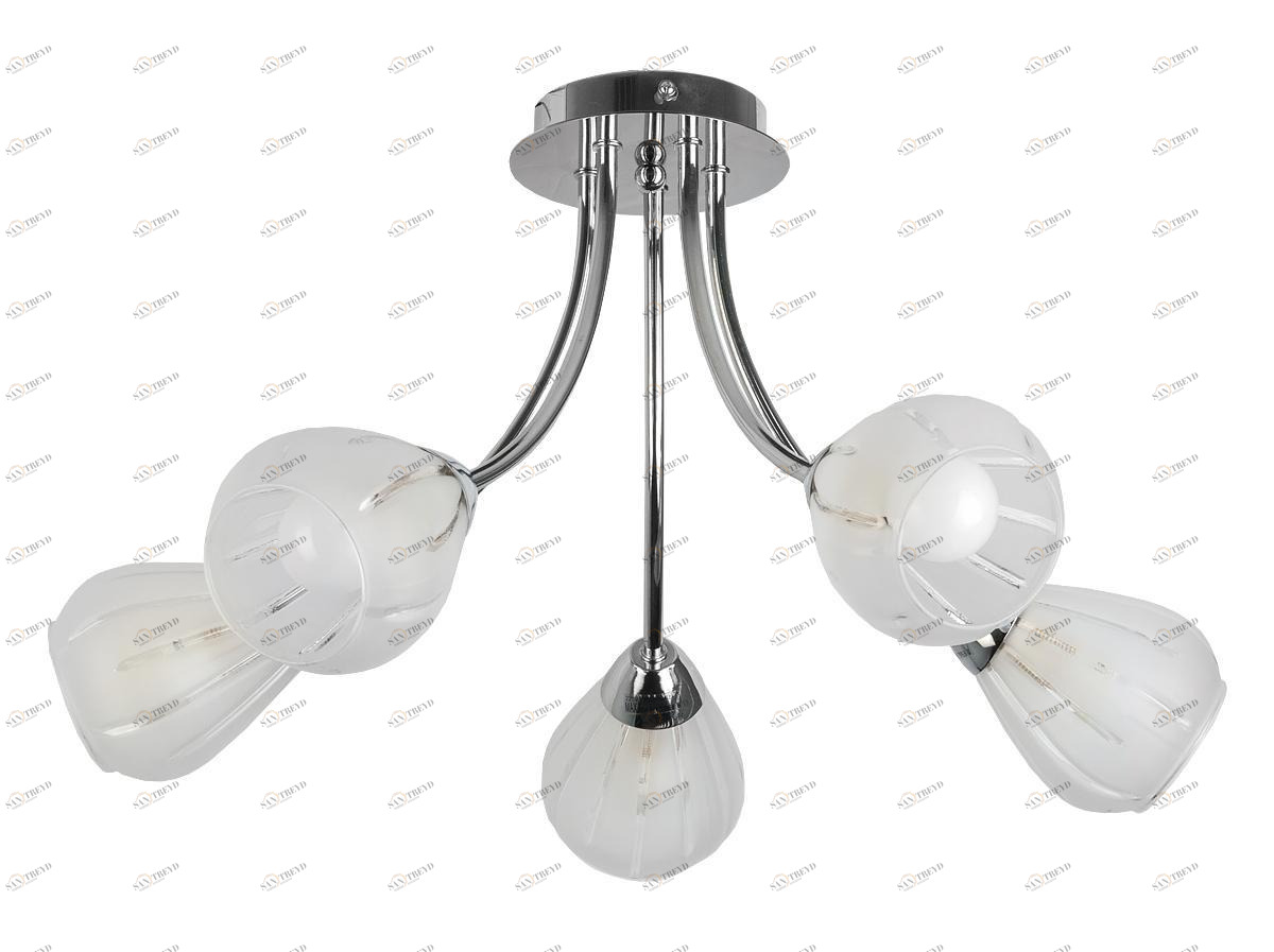 Потолочная люстра Toplight Fay TL3660X-05CH TOPLIGHT FAY 183535 Белый 