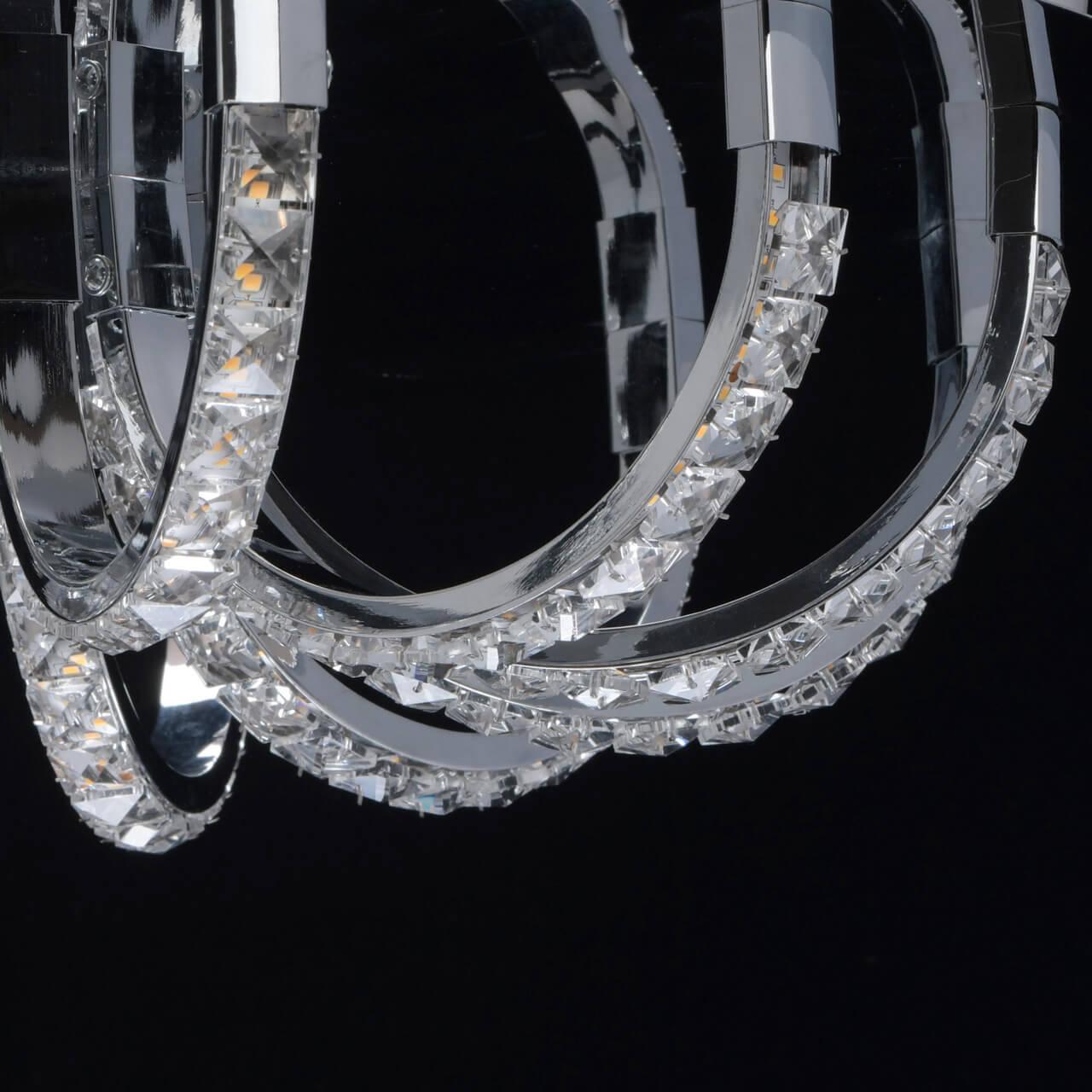 Потолочный светодиодный светильник MW-Light Венеция 276015001 MW-LIGHT ДИЗАЙНЕРСКИЕ, ВЕНЕЦИЯ 276859 Хром  - Вид №1