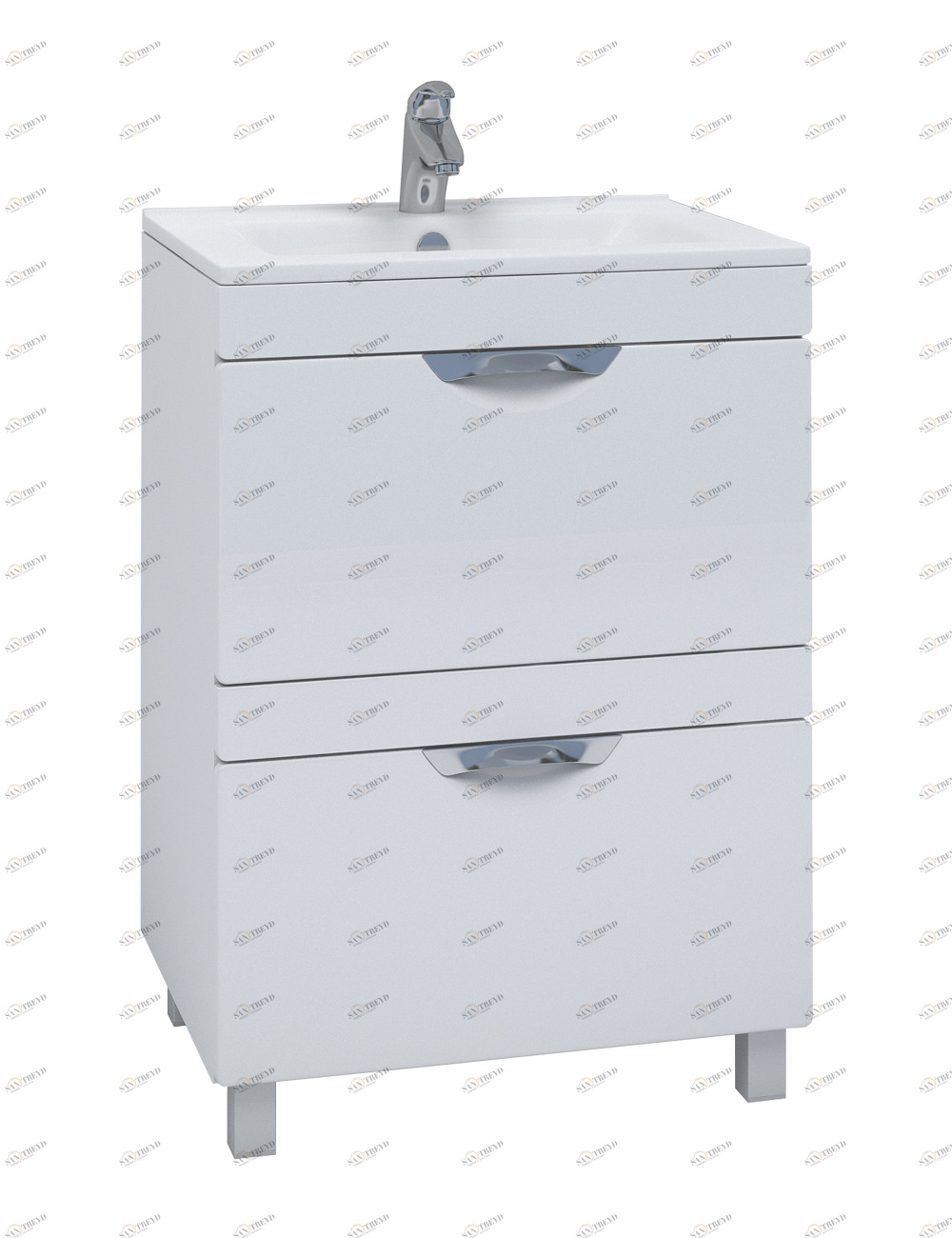 Тумба Kolombo 600 белый (Melana)600⨉460⨉880 мм белый Santreyd sun-id-665243