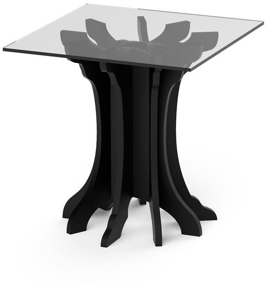 ALBEDO Высокий квадратный журнальный столик из березы Tale sun-id-1512017 - Вид №2