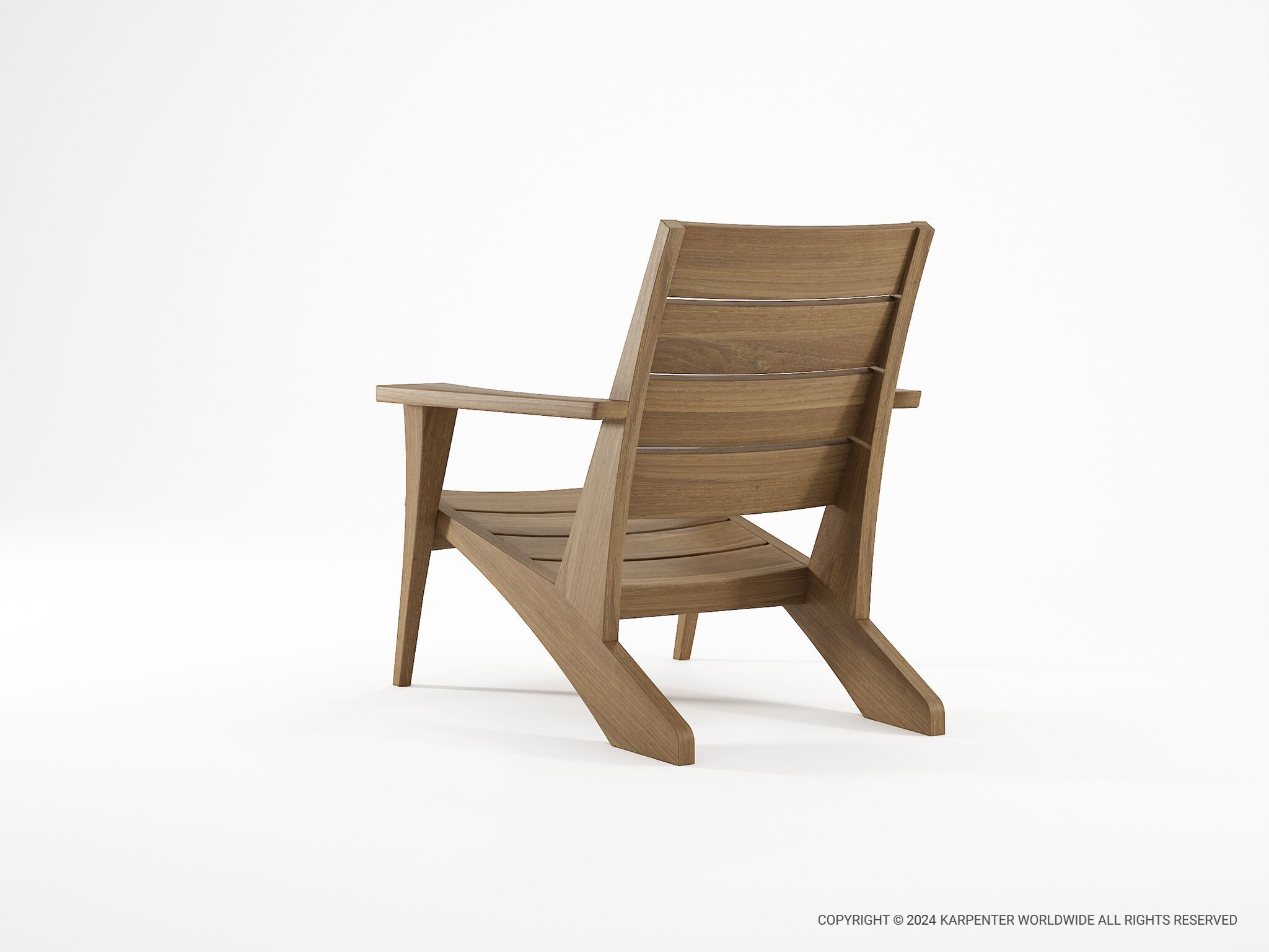 Стул из тикового дерева KARPENTER Idle Moose ARCH-00076224 - Вид №2