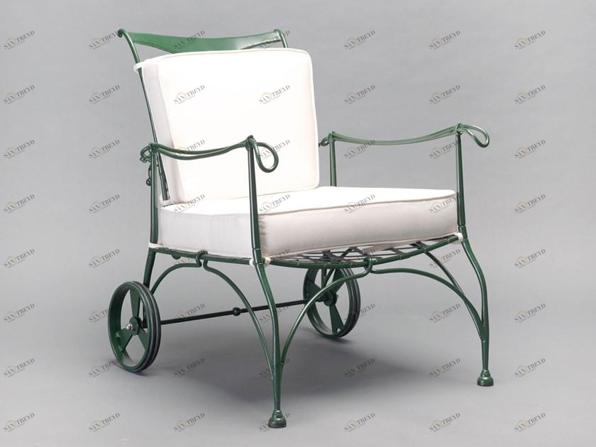 OFFICINACIANI Садовое кресло из железа с подлокотниками Florio Gf4005ar 