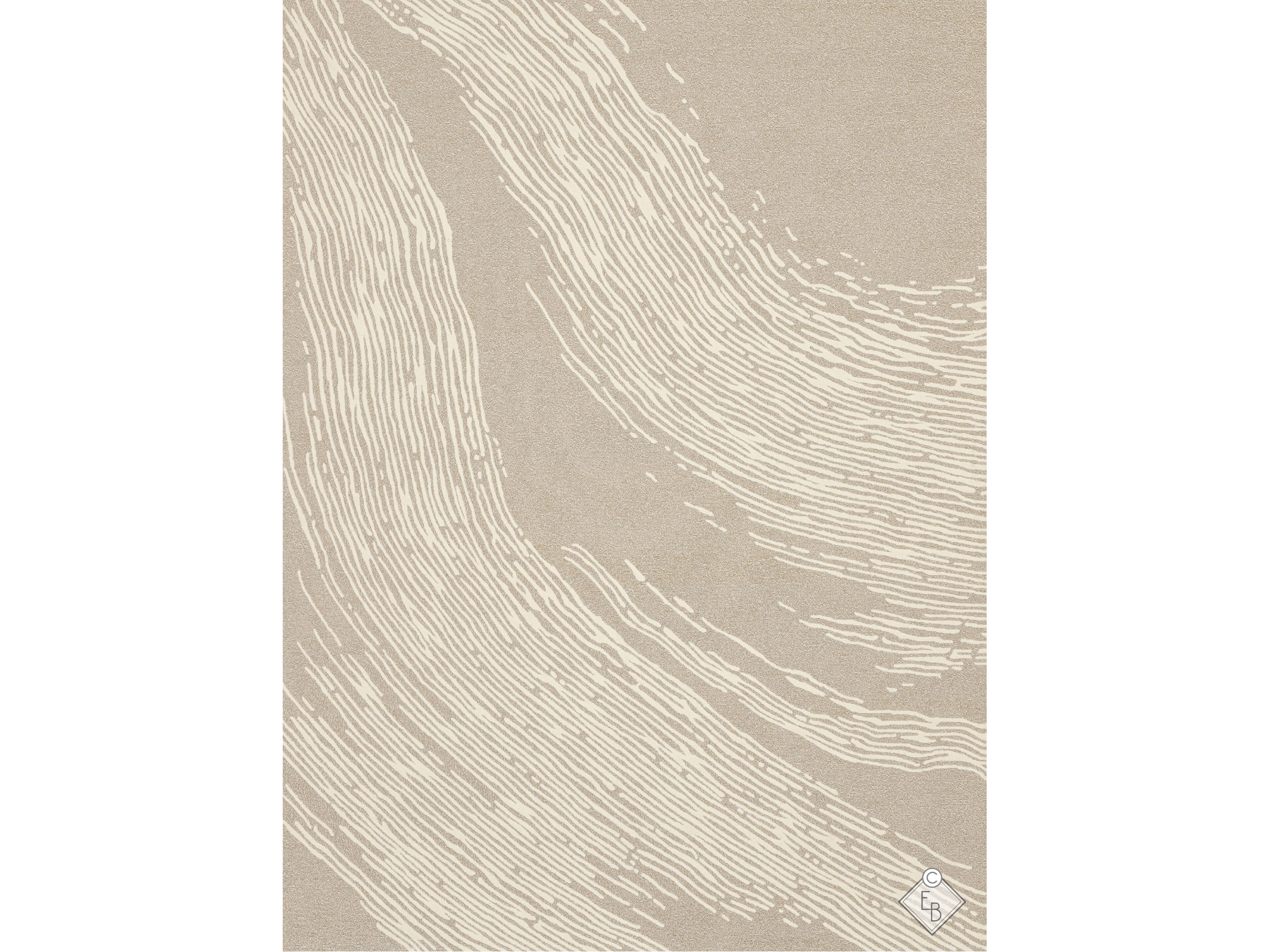 Прямоугольный ковер ручной работы Edition Bougainville текстура ARCH-00085772