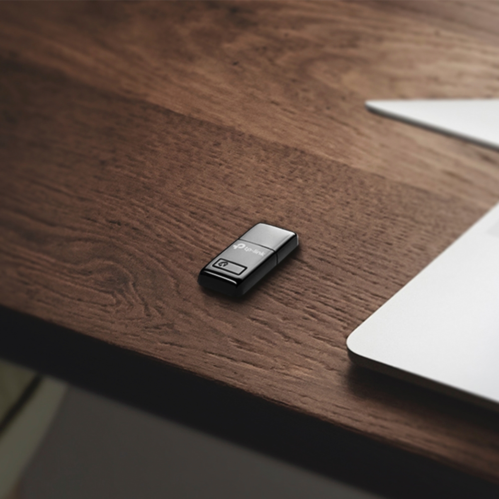 TL-WN823N 300mbps mini wireless n usb adapter, mini size, realtek, 2t2r, 2.4ghz, 802.11b/g/n TP-Link Santreyd  - Вид №5