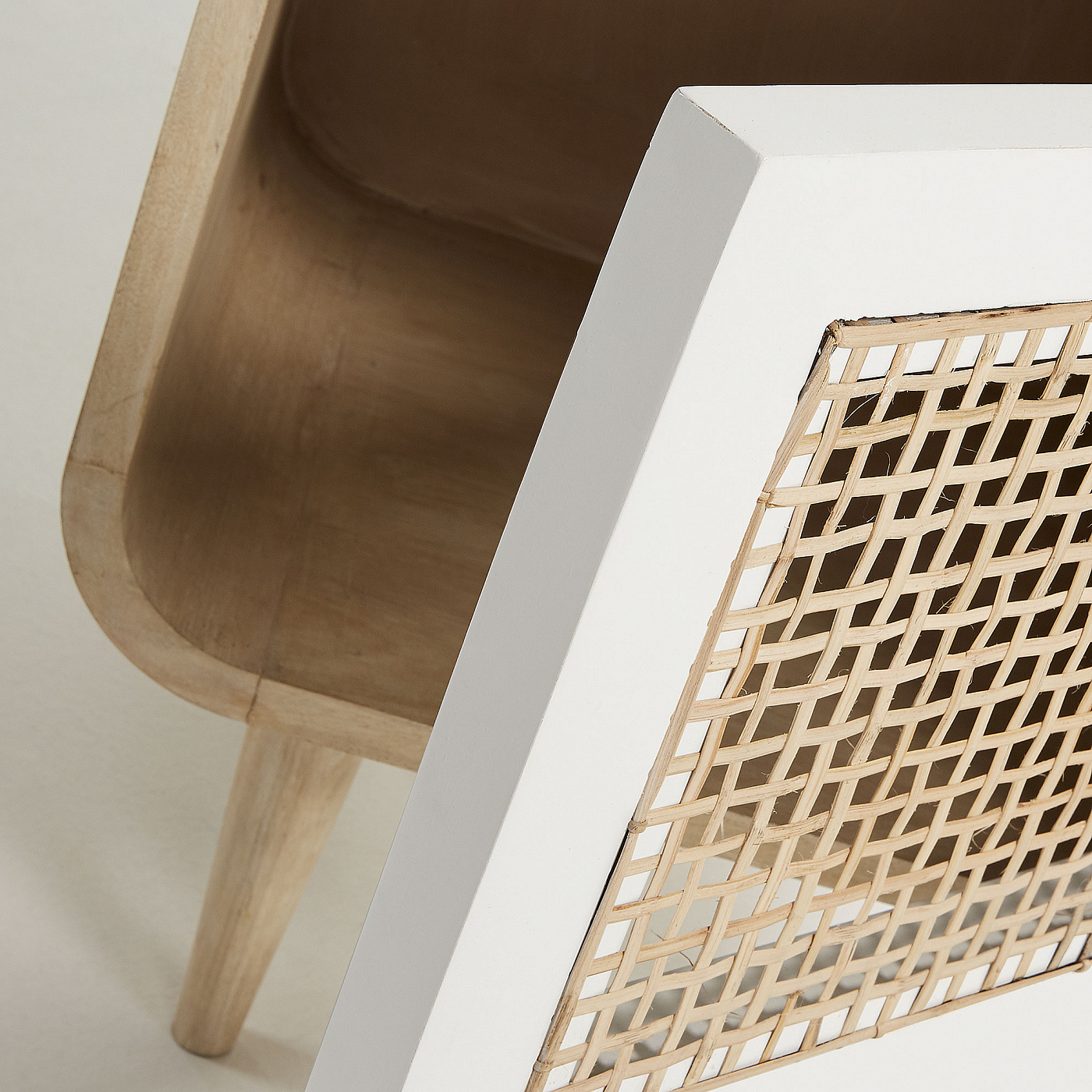 054368 Прикроватная тумба Gerald 40x60 манго тростник La Forma Georg  - Вид №3