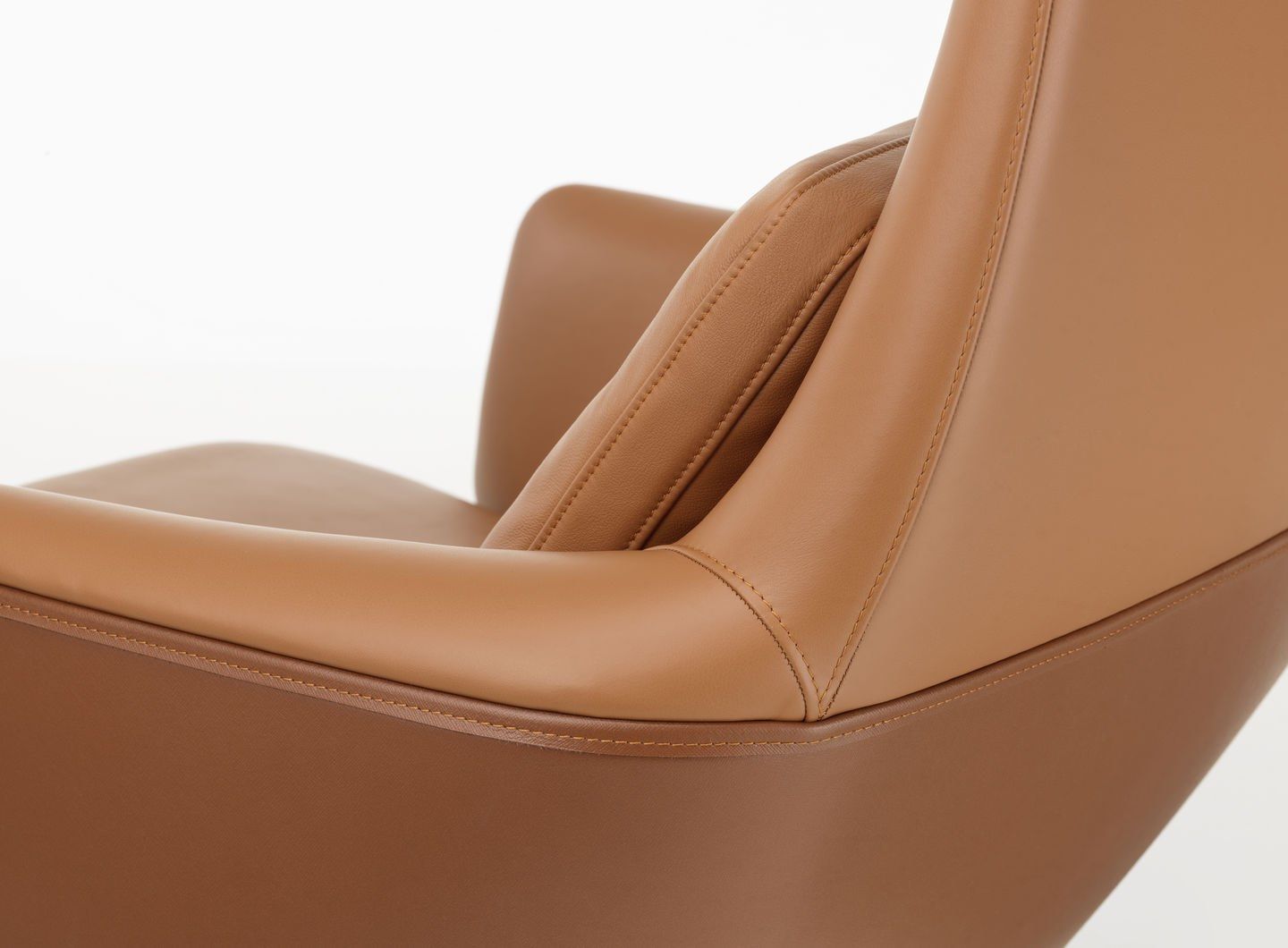 Кожаный спиц кресло с подголовником VITRA Grand Relax ARCH-00138583 - Вид №14