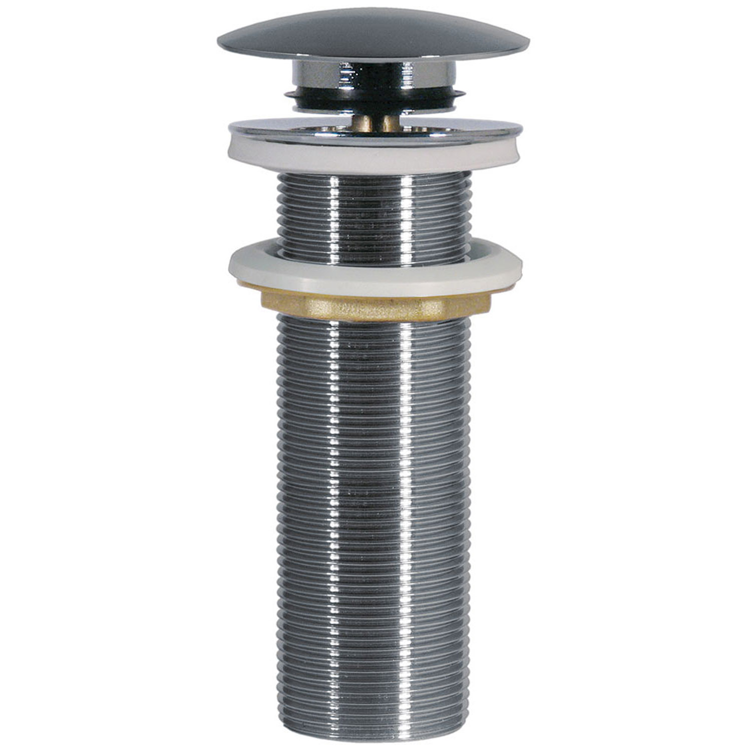 Сливной клапан Click-clack для умывальника без перелива-13454030 TRES Drain