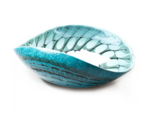 Синие центральные элементы из муранского стекла