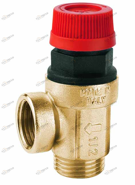 Carlo Poletti A37901T3,5 Манометр с задним подсоединением на 1/4” 