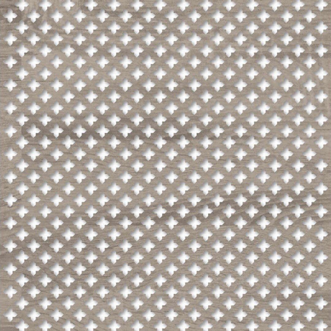 Панель декоративная перфорированная без рамки 1112х512 мм Готико Дуб винтаж STELLA (2шт) Глория STSR-182 - Вид №1