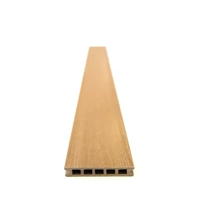 91354100 Террасная доска ДПК Multideck цвет дерево 1500x150x27мм двусторонний вельвет/структура дерева 0.45м² 2шт STLM-1502606