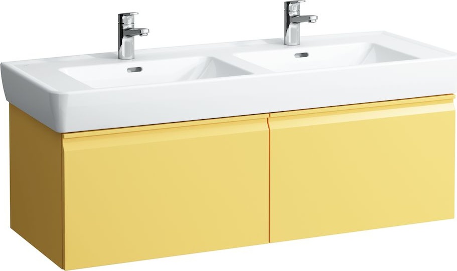 H4830810959991 Шкафчик под раковину с сифоном, экономящим пространство, для раковины 814967, 2 выдвижных ящика LAUFEN PRO - Вид №6