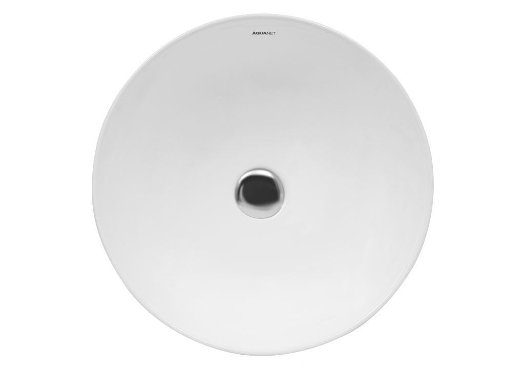 MOON1 Накладная раковина на столешницу  круглая Aquanet  - Вид №2