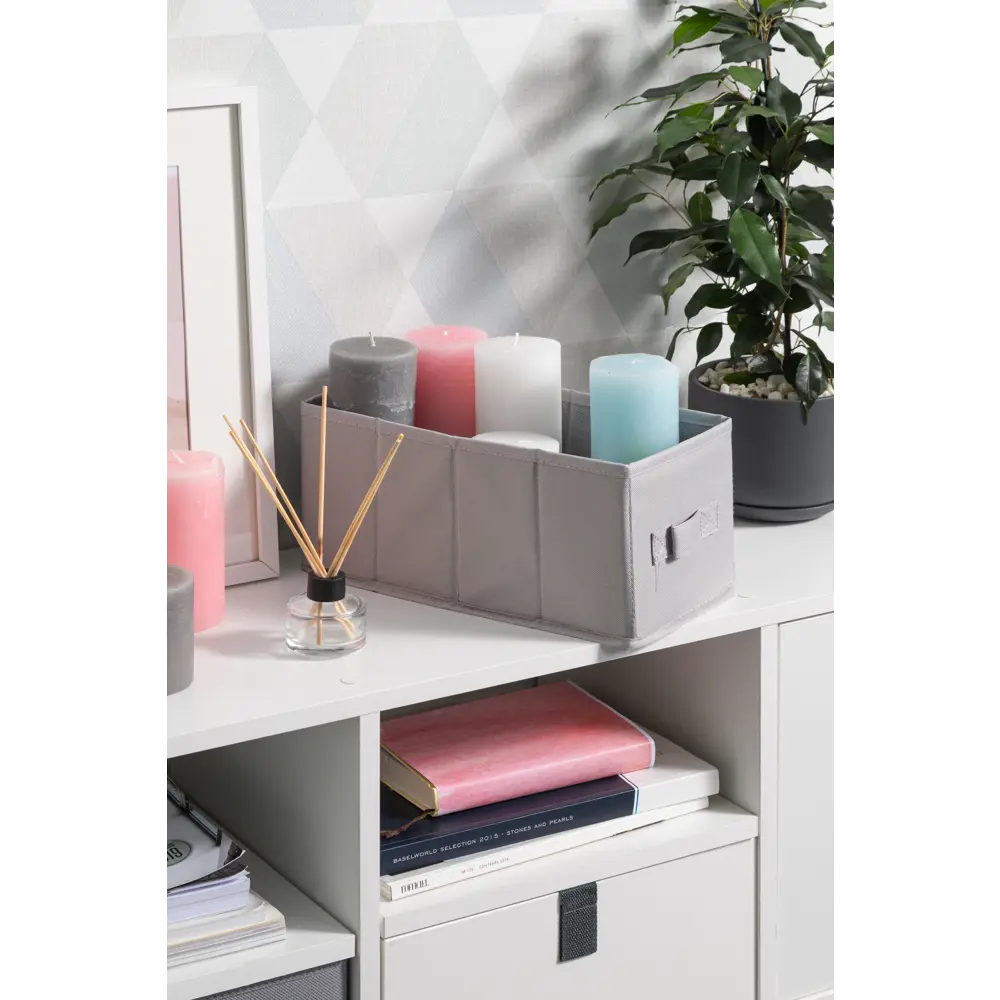 KONSENSA Органайзер для хранения 15×31×15 см графитовый 89387996 STLM-1563119 - Вид №3
