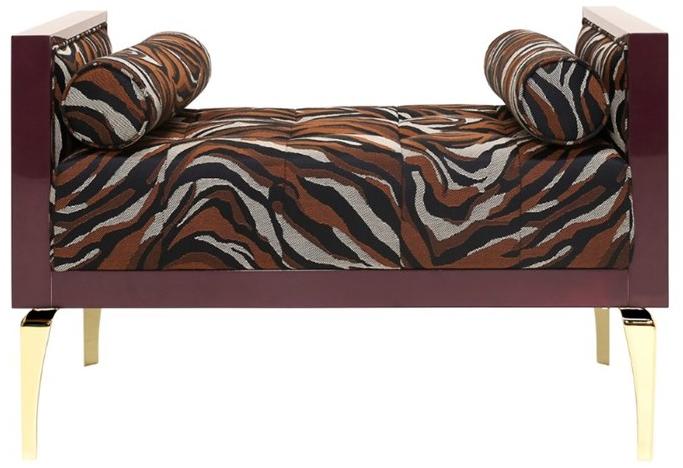 ANA ROQUE INTERIORS Стеганая скамья, обитая бархатом Luxury sun-id-1386624 - Вид №1