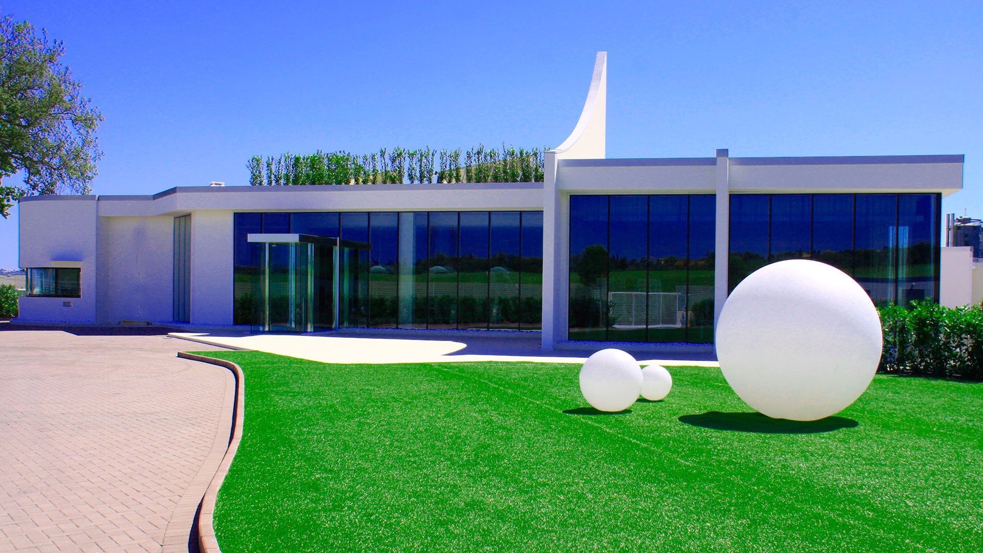 Наружная настольная лампа из полиэтилена In Stock слайд ARCH-00064813 - Вид №1