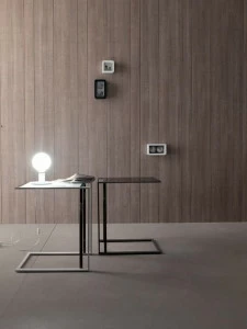 Italy Dream Design Квадратный металлический журнальный столик в современном стиле