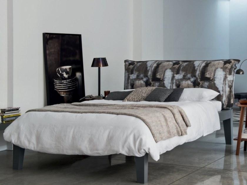 Gervasoni Деревянная кровать с мягким изголовьем Beds sun-id-1477776 - Вид №1