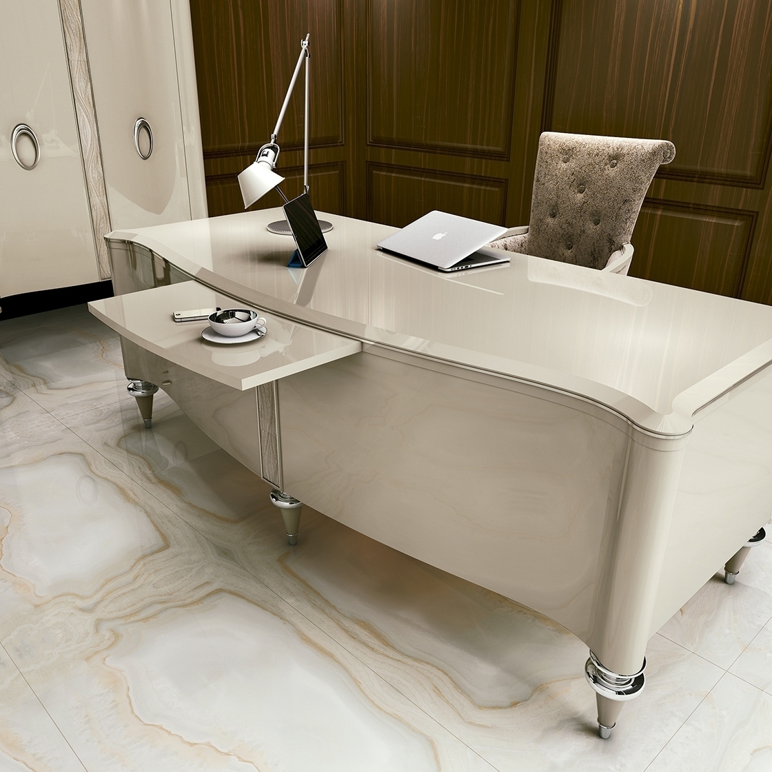 106357 Письменный стол 21202 210 см лак Llass Agora Santreyd - Вид №1