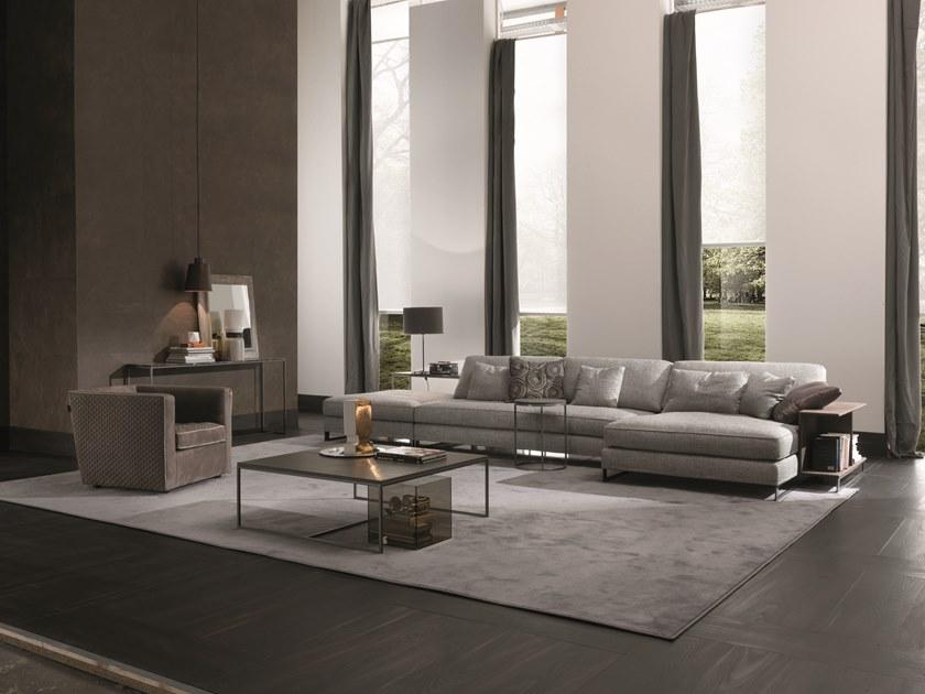 Frigerio Salotti Модульный диван на санках из ткани Davis sun-id-1374957 - Вид №1