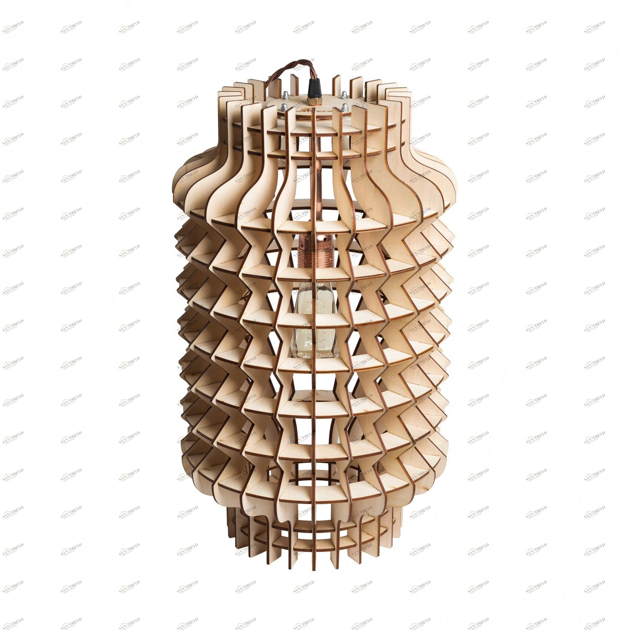 Напольная лампа Китайская Башня S0030 ALBERO НЕОБЫЧНЫЕ 015993 Бежевый 