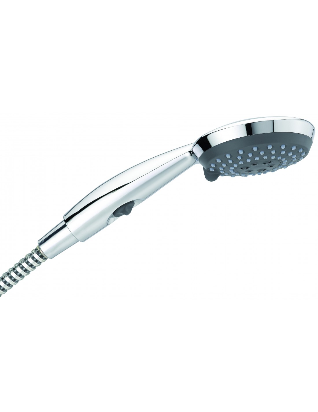 908400 000 00  Душевая лейка Go Stop, 2 режима струи, экономия воды, хром Valentin Хром 