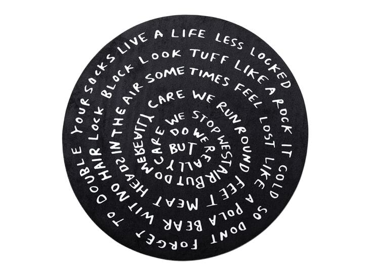 Ткань круглый ковер Qeeboo Linescapes ARCH-00054488