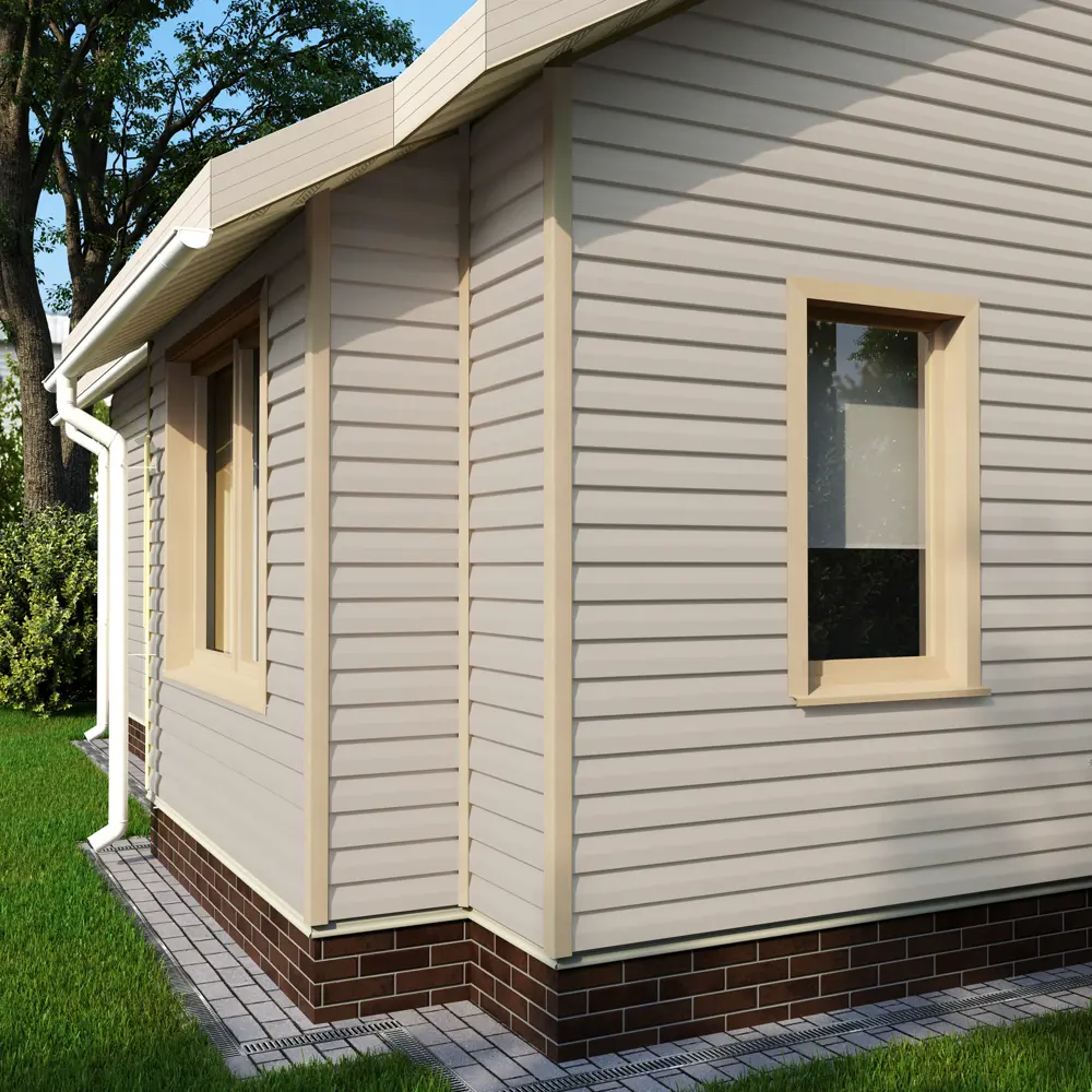 Сайдинг ПВХ MONLID корабельный брус 3 м бежевый 0.61 м² 89407616 STLM-2013038  - Вид №3