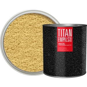Грунт-эмаль 3 в 1 Ореол Titan молотковая цвет золотой 2.5 кг