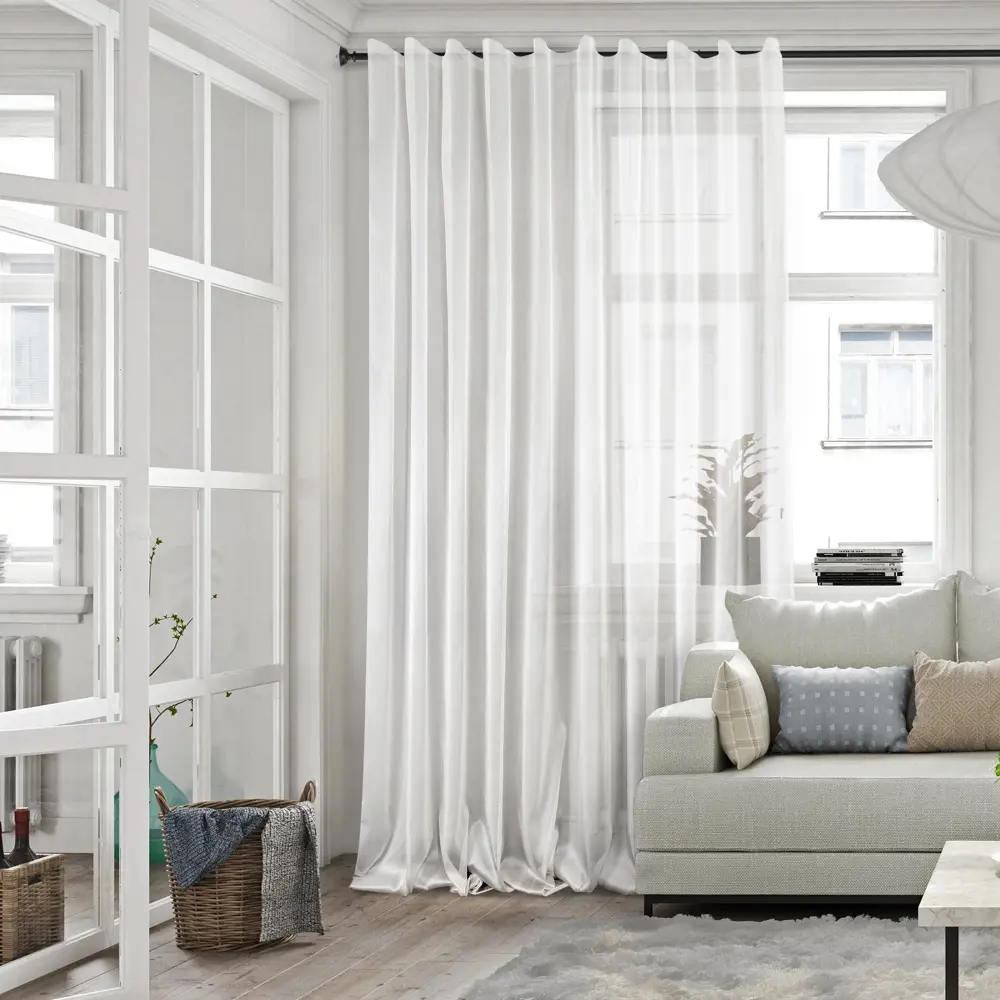 Тюль Santreyd 1672 — воздушная сетка для изящных штор 89390565 STLM-1381964