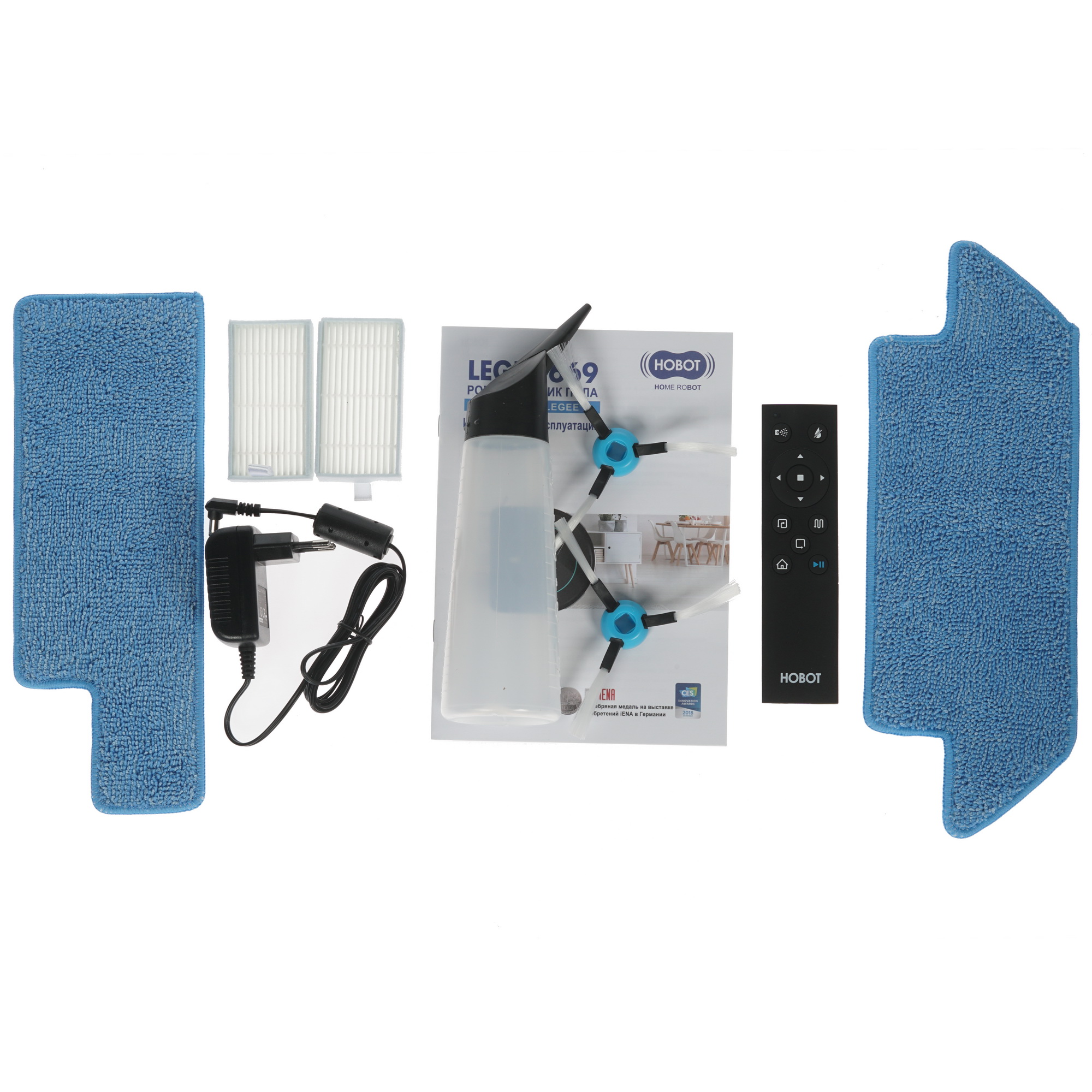 8143241 Робот-пылесос HOBOT LEGEE-669 черный STDN-0121063 - Вид №7