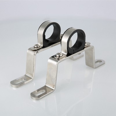 VTc.130.INH.0600 Пара высоких кронштейнов для коллекторов из нержавеющей стали Valtec 1"  - Вид №3