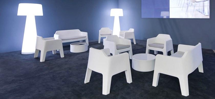 Pedrali Садовый диван из полиэтилена Plus 636 - Вид №6