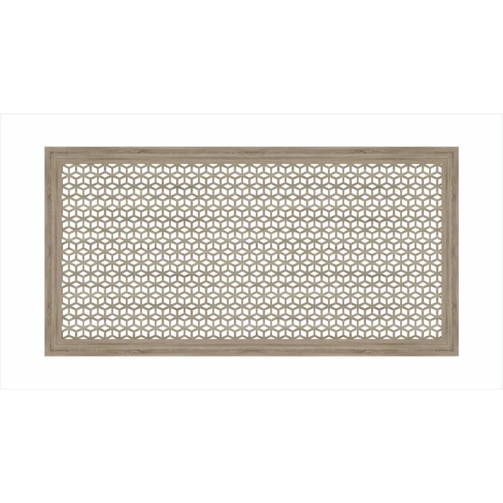 Экран для радиатора Илона МДФ 120x60 см дуб винтаж 85304925 STLM-2075887 STELLA 