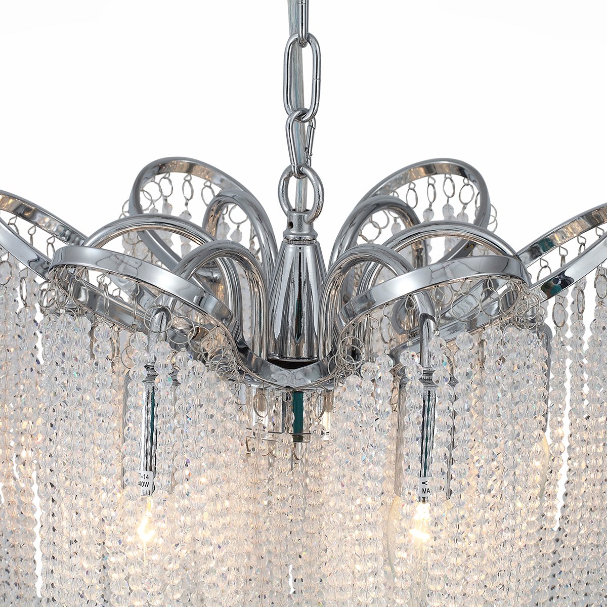 Подвесная люстра ST Luce SL678.103.07 ST LUCE ДИЗАЙНЕРСКИЕ 109211 Хром  - Вид №3