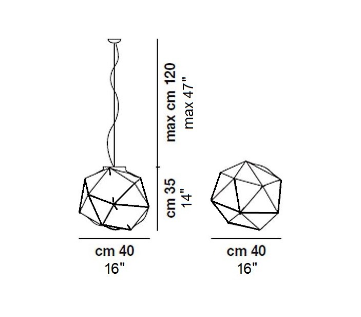 Vistosi SEMAI SP 40 BC подвес 106651 - Вид №1