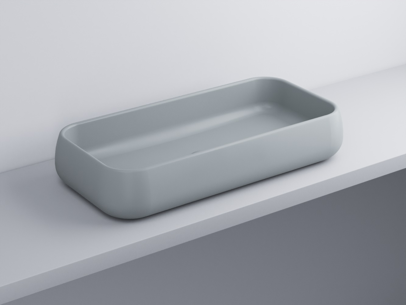 SHLAA80-BR Раковина накладная прямоугольная 80 cielo Shui Ceramica Cielo