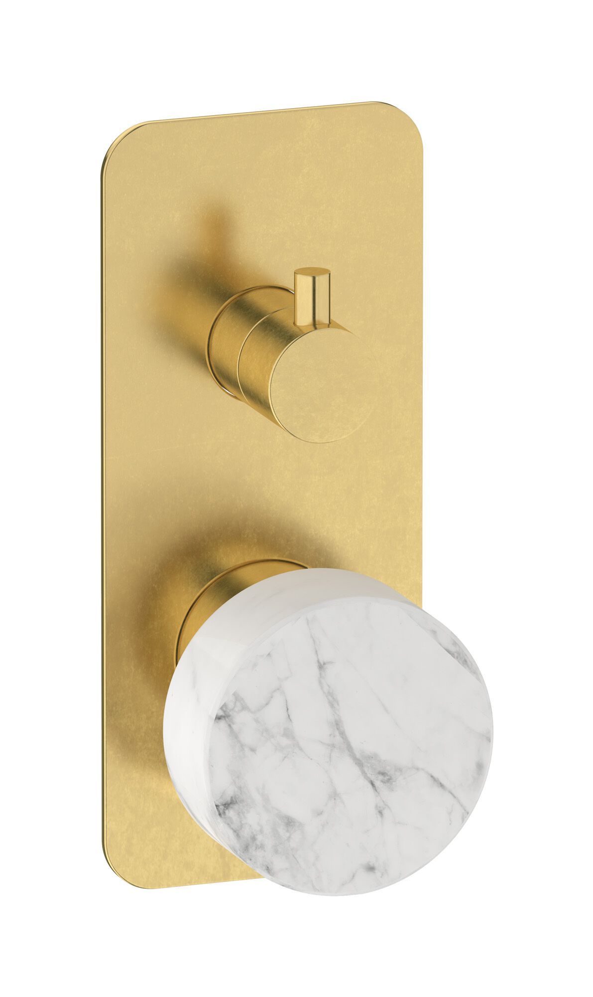 Мраморный встраиваемый смеситель для душа с переключателем IB мрамор + мрамор Elle ARCH-00100073 - Вид №12