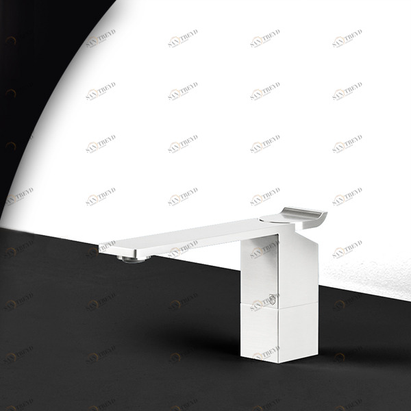 Смеситель для раковины OKAMI OKM1L серебристый глянцевый Radomonte